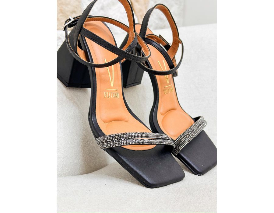 Sandalia Lidia PRETO - 0009260001 - Morena Brasil Shoes
