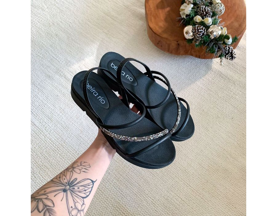 PAPETE EMMA PRETO - 0001500001 - Morena Brasil Shoes