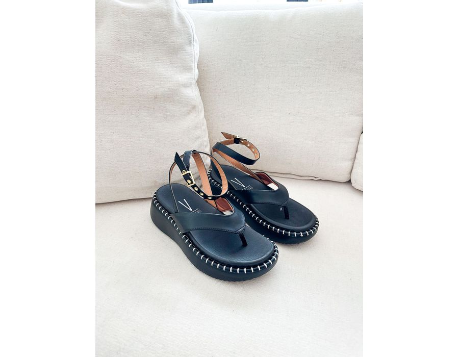 Papete Cecilia PRETO - 0004180001 - Morena Brasil Shoes