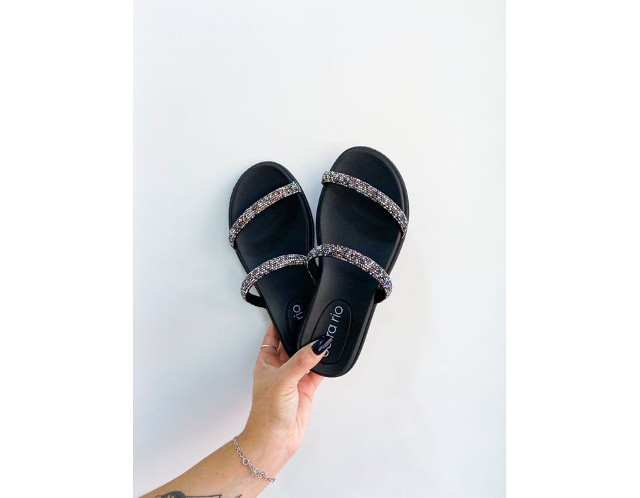 FLAT LIZ PRETO - 0002080001 - Morena Brasil Shoes