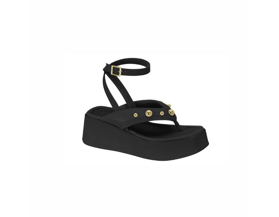 Flat Bianca PRETO - 0004400001 - Morena Brasil Shoes
