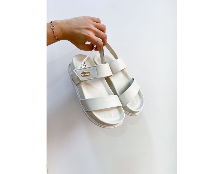 Papete Maia OFF WHITE - 0004380002 - Morena Brasil Shoes