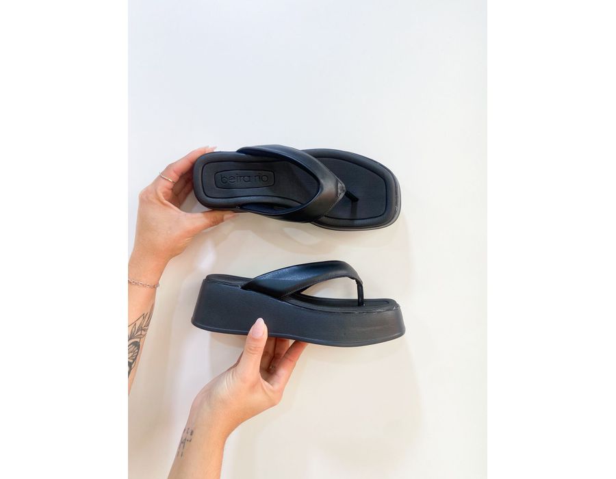 Flat Nicole PRETO - 0004420001 - Morena Brasil Shoes