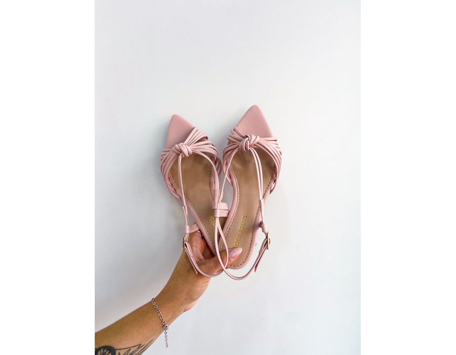 Rasteirinha Brenda ROSA - 0004550017 - Morena Brasil Shoes