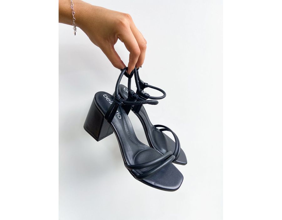 Sandalia Ingrid PRETO - 0000190001 - Morena Brasil Shoes