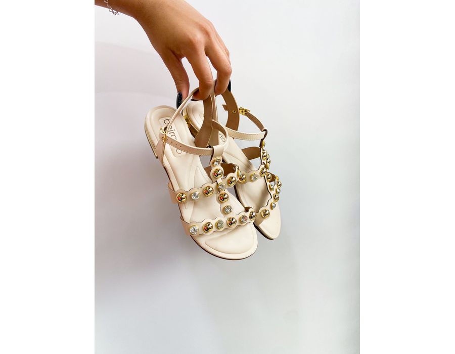 Sandalia Sophia OFF WHITE - 0005090002 - Morena Brasil Shoes