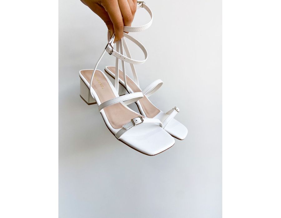 Sandalia Aline BRANCO - 0005360014 - Morena Brasil Shoes