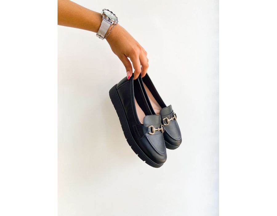 Mocassim Adriana PRETO - 0005460001 - Morena Brasil Shoes