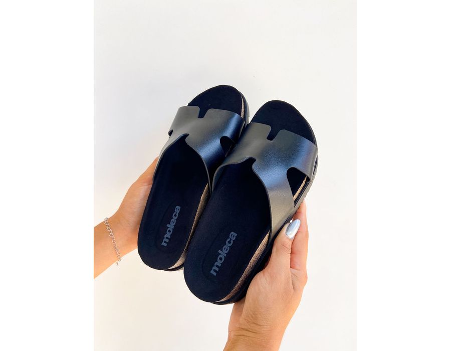 Flat Zana PRETO - 0005700001 - Morena Brasil Shoes