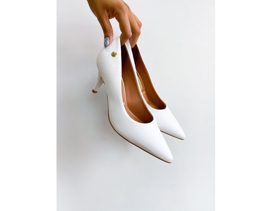 SCARPIN REGINA BRANCO - 0000080014 - Morena Brasil Shoes