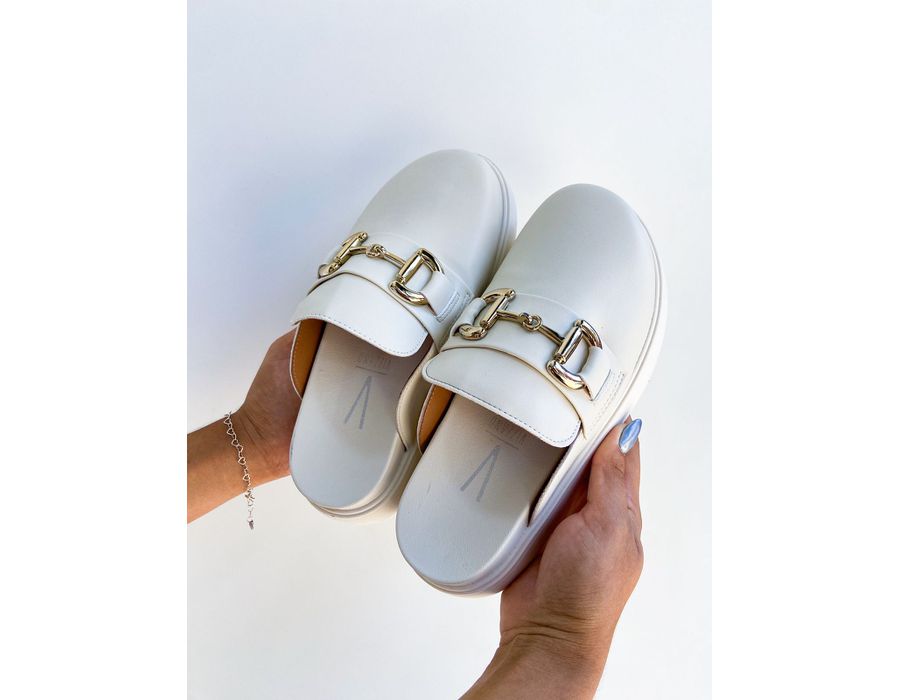 Mule Melissa OFF WHITE - 0005550002 - Morena Brasil Shoes