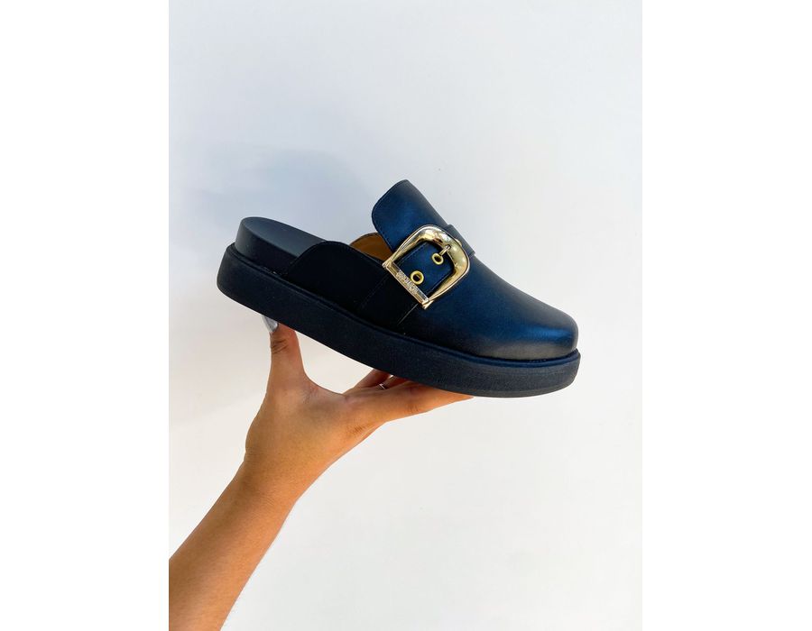 Mule Mirela PRETO - 0005540001 - Morena Brasil Shoes