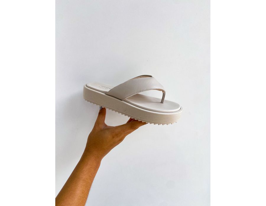 FLAT ADELE CINZA - 0000770021 - Morena Brasil Shoes