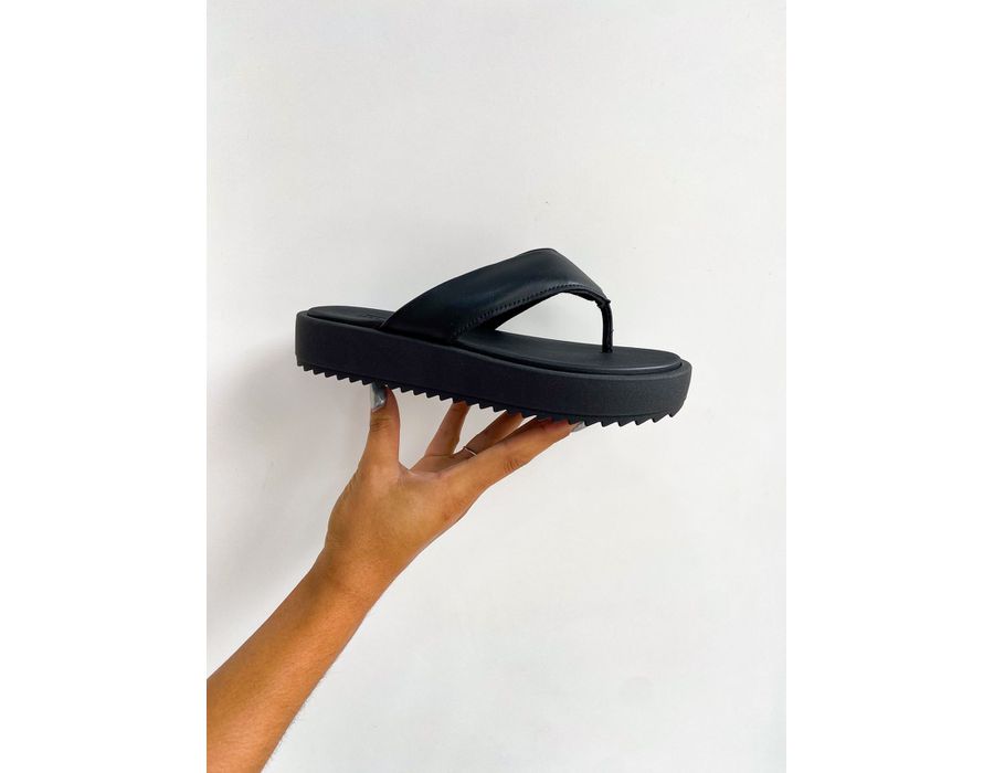FLAT ADELE PRETO - 0000770001 - Morena Brasil Shoes
