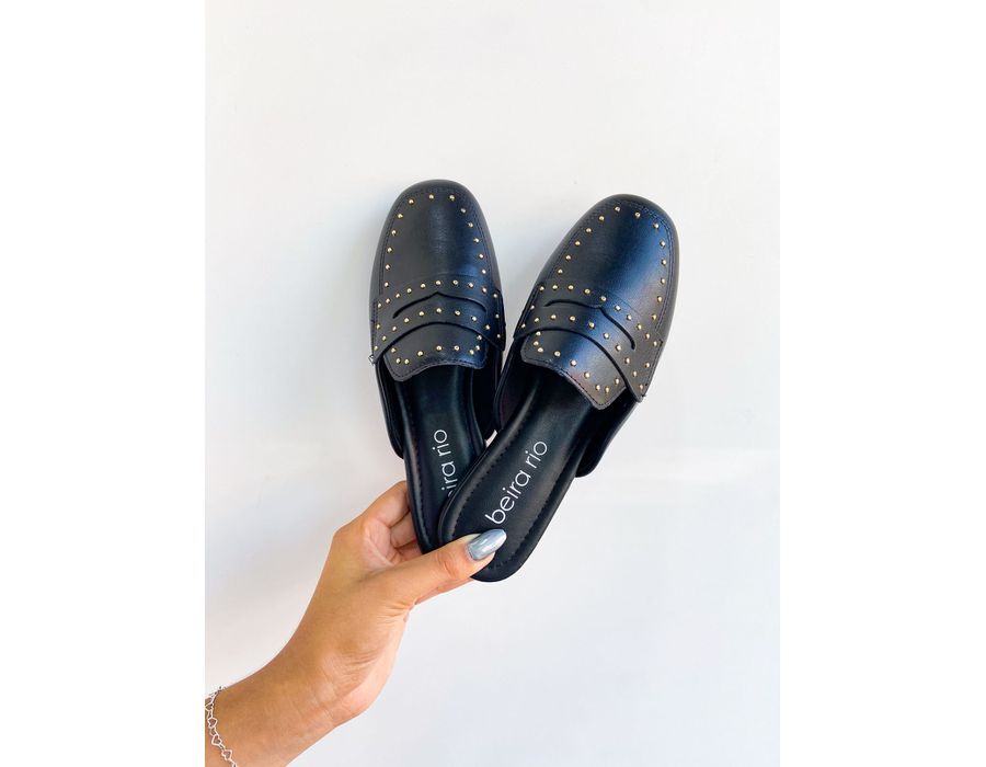 Mule Eloá PRETO - 0005820001 - Morena Brasil Shoes