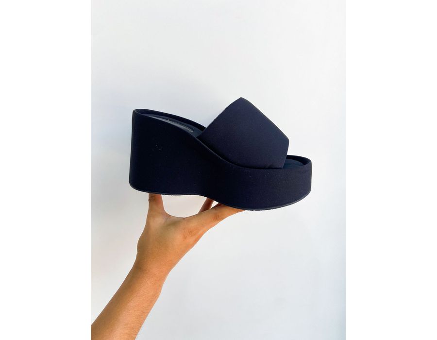 Tamanco Samantha PRETO - 0006090001 - Morena Brasil Shoes