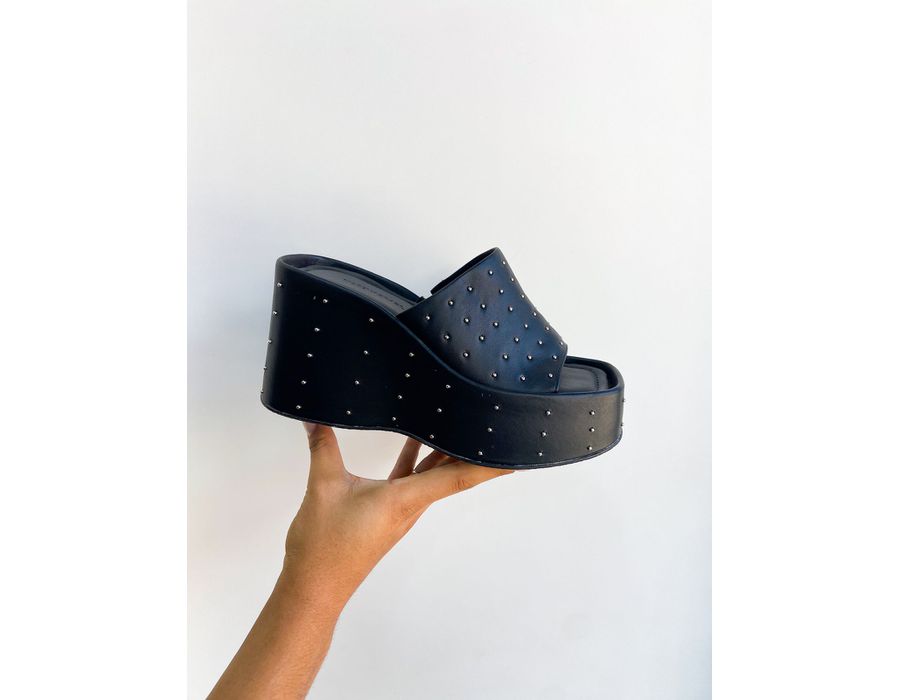 Tamanco Ashley PRETO - 0006050001 - Morena Brasil Shoes
