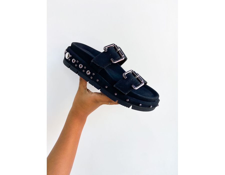 Flat Leilane PRETO - 0006110001 - Morena Brasil Shoes