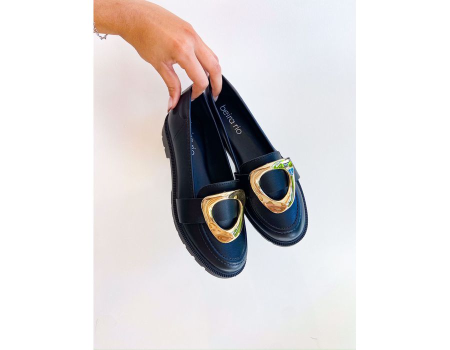 Mocassim Tabata PRETO - 0006830001 - Morena Brasil Shoes