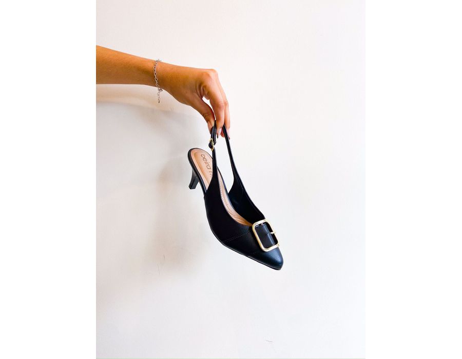 Scarpin Natalie PRETO - 0006880001 - Morena Brasil Shoes