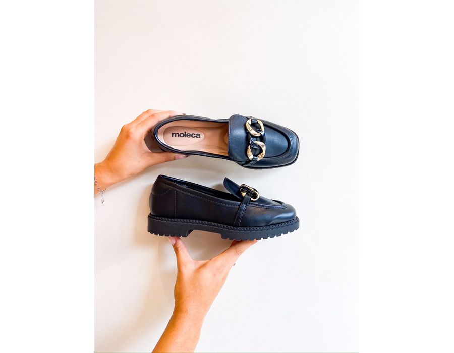 Mocassim Mavie PRETO - 0006870001 - Morena Brasil Shoes