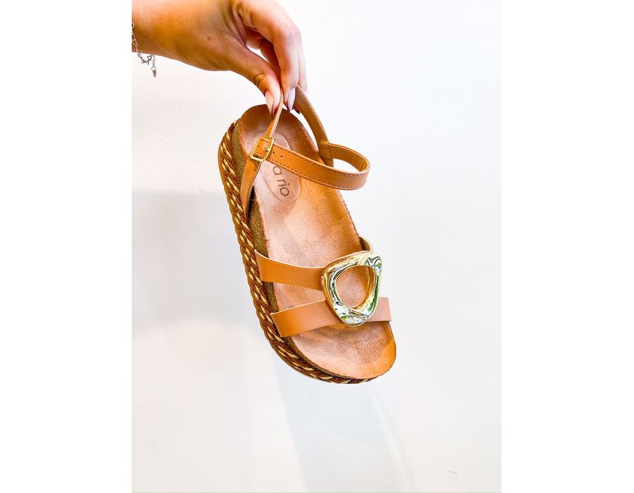 Papete Luiza CARAMELO - 0006900011 - Morena Brasil Shoes