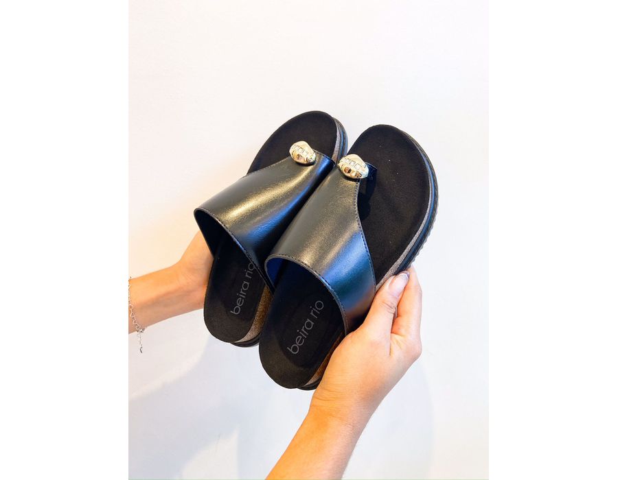 Flat Tainá PRETO - 0006950001 - Morena Brasil Shoes