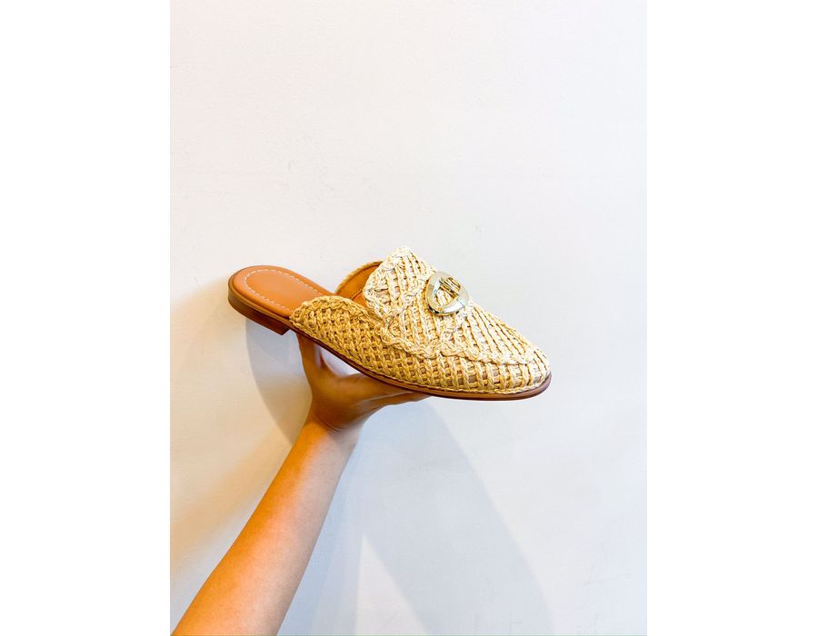 Mule Cleo BEGE - 0007400008 - Morena Brasil Shoes