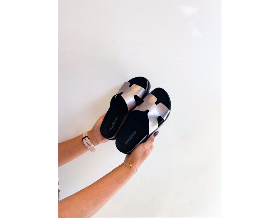 Flat Zana GRAFITE - 0005700036 - Morena Brasil Shoes