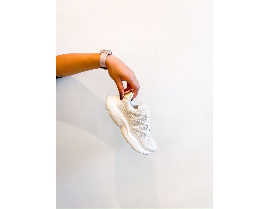 Tenis Mirella OFF WHITE - 0007690002 - Morena Brasil Shoes