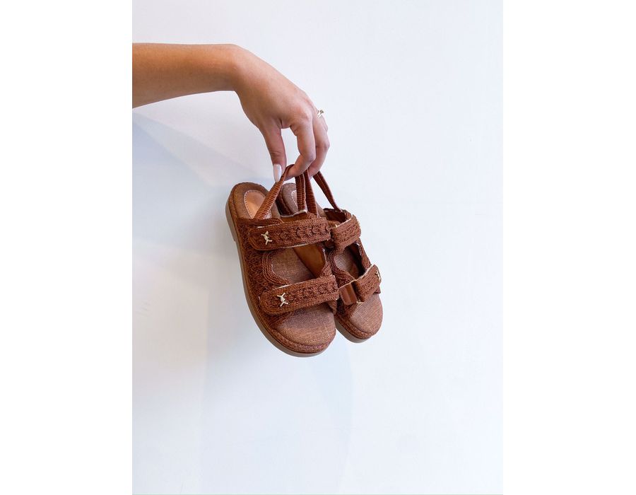 Papete Yasmin MARROM - 0007840010 - Morena Brasil Shoes