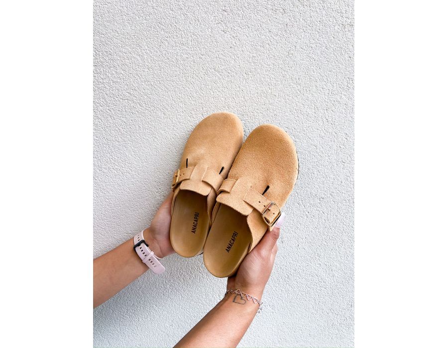 Mule Mavie BEGE - 0008030008 - Morena Brasil Shoes