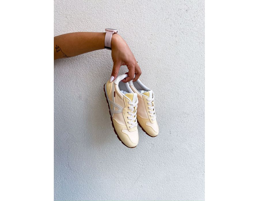 Tenis Bianca AMARELO MANTEIGA - 0008010092 - Morena Brasil Shoes