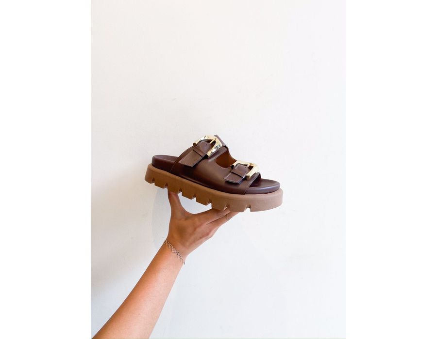 Birken Juh MARROM - 0007920010 - Morena Brasil Shoes