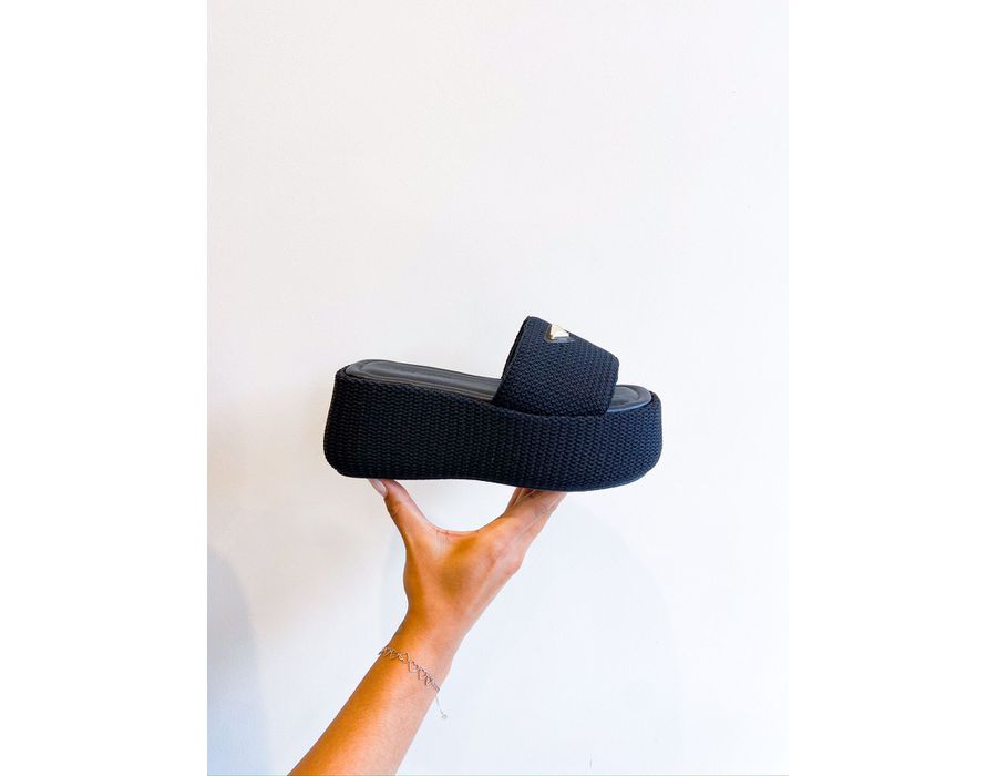 Tamanco Perola PRETO - 0008230001 - Morena Brasil Shoes