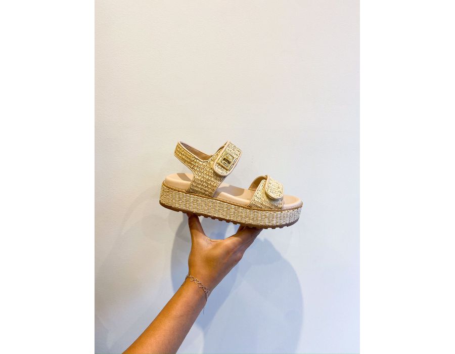 Papete Lua BEGE - 0008580008 - Morena Brasil Shoes