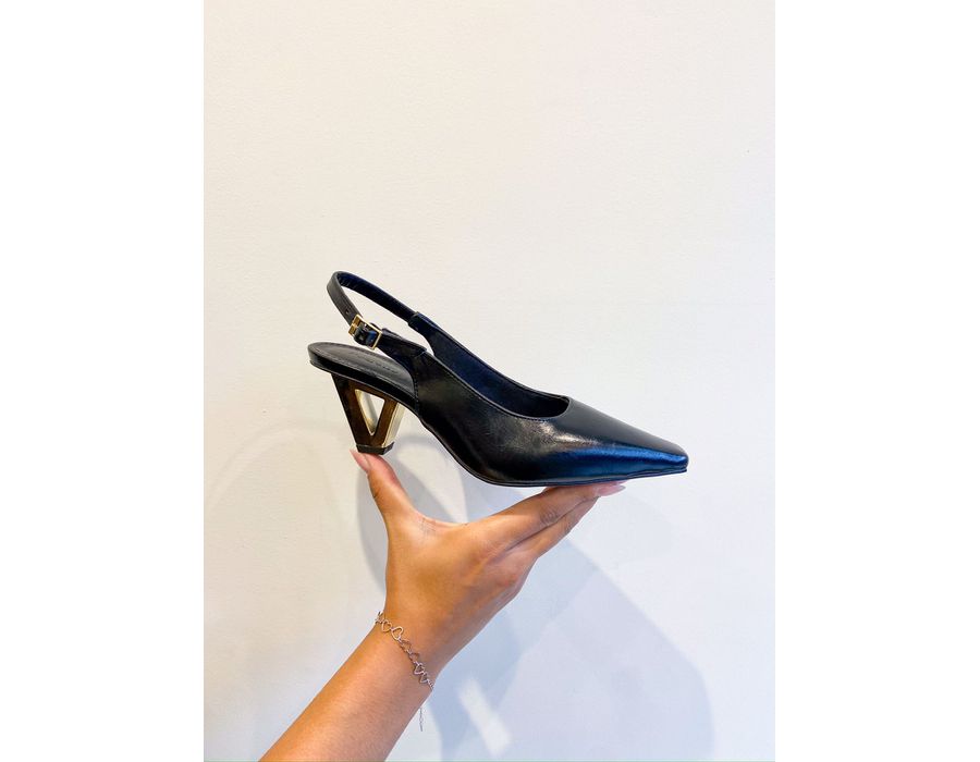 Scarpin Eva PRETO - 0008480001 - Morena Brasil Shoes