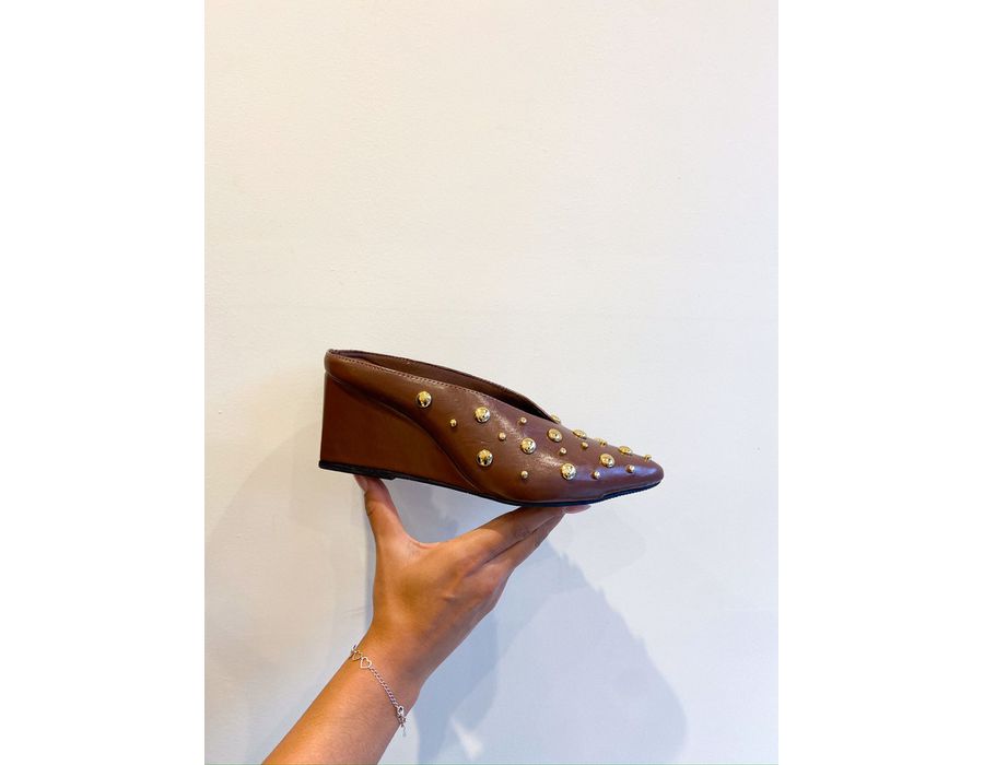 Scarpin Heloisa CARAMELO - 0008510011 - Morena Brasil Shoes