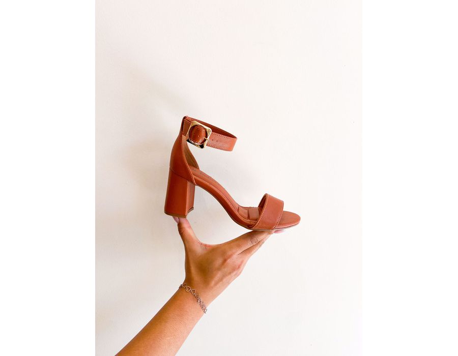 Sandalia Heloisa MARROM - 0008330010 - Morena Brasil Shoes