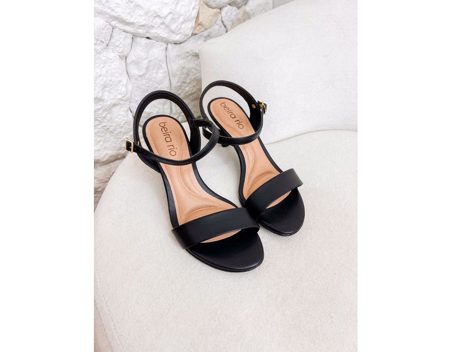 Sandalia Evelyn PRETO - 0007630001 - Morena Brasil Shoes
