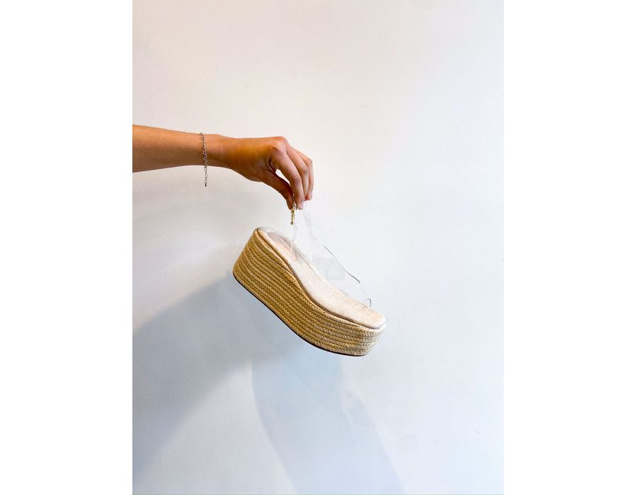 Sandalia Karine BEGE - 0008610008 - Morena Brasil Shoes