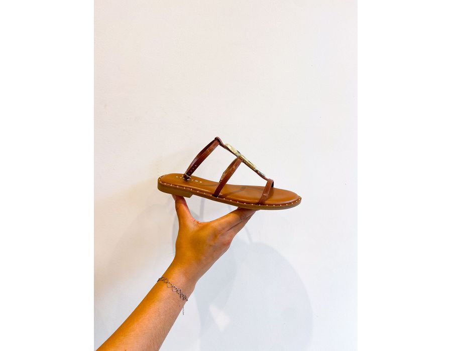 Sandalia Annelise CARAMELO - 0008400011 - Morena Brasil Shoes