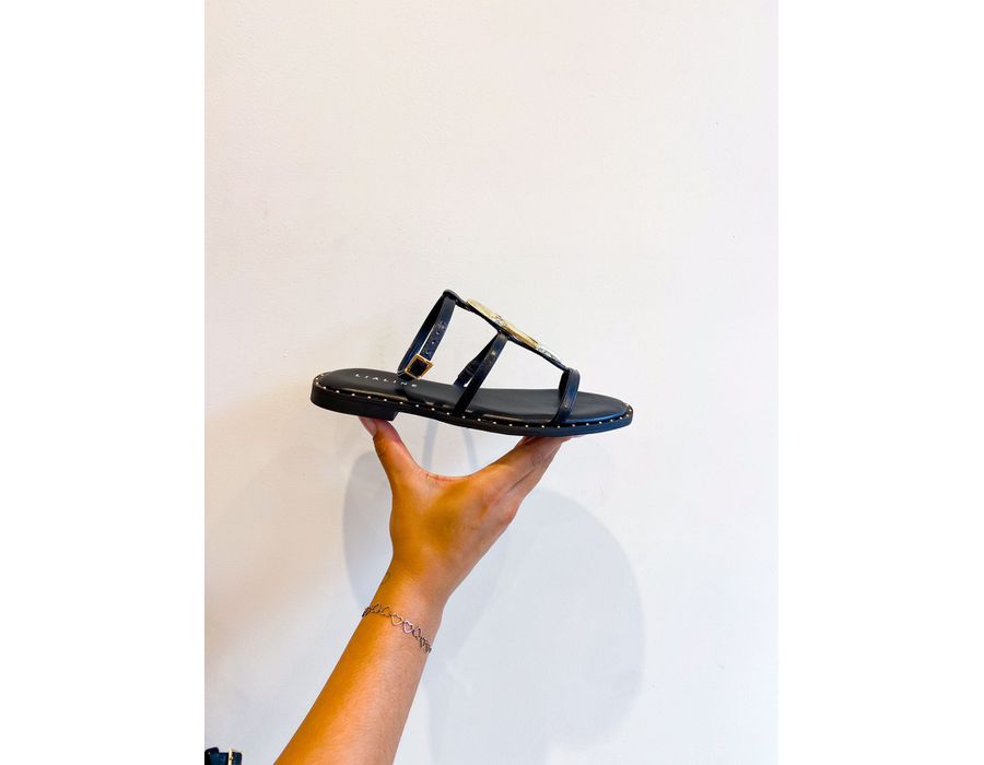 Sandalia Annelise PRETO - 0008400001 - Morena Brasil Shoes