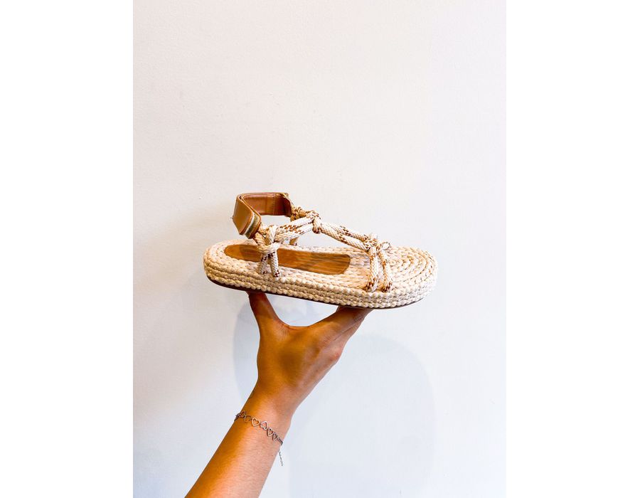 Papete Rafaela OFF WHITE - 0008650002 - Morena Brasil Shoes