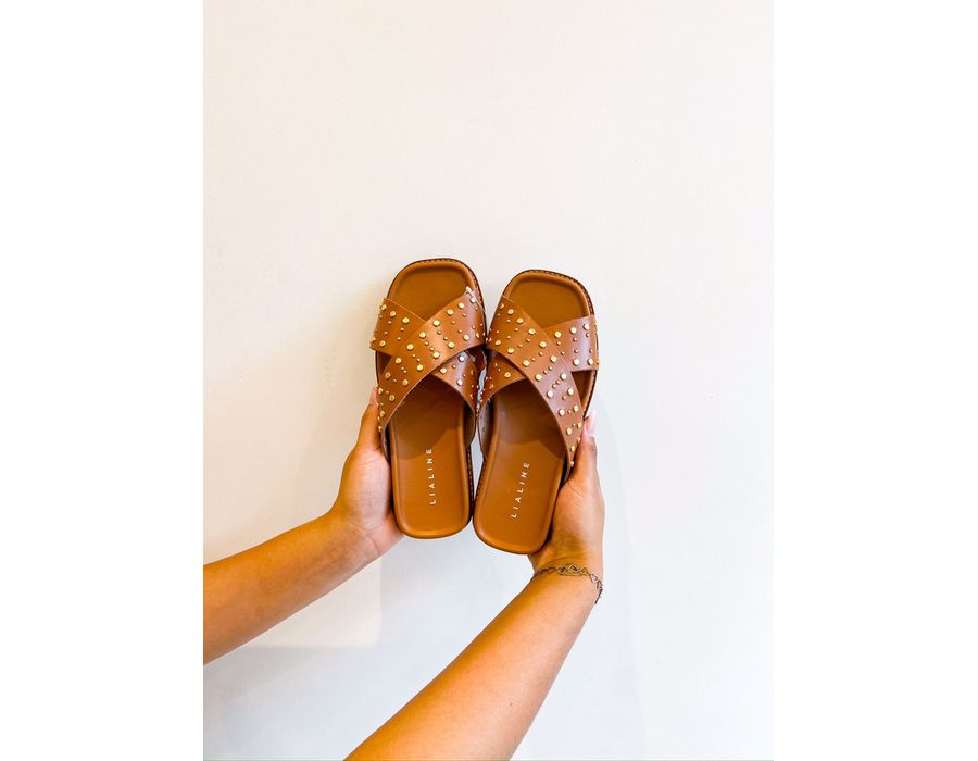 Flat Catarina CARAMELO - 0008410011 - Morena Brasil Shoes