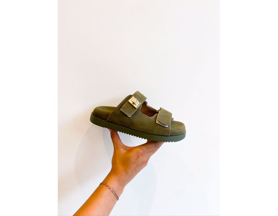 Birken Bella VERDE MILITAR - 0008540072 - Morena Brasil Shoes