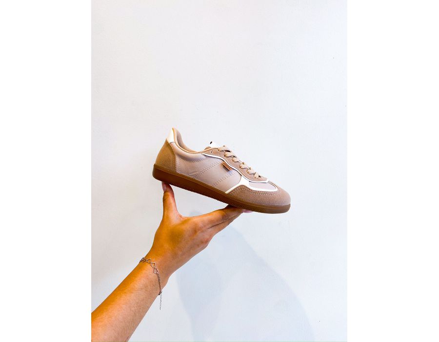 Tenis Gisele BEGE - 0008860008 - Morena Brasil Shoes