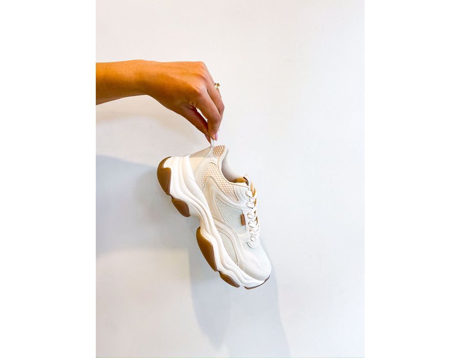 Tenis Paola BRANCO,BEGE - 0008850051 - Morena Brasil Shoes