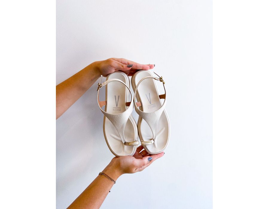 Papete Vasti OFF WHITE - 0009040002 - Morena Brasil Shoes