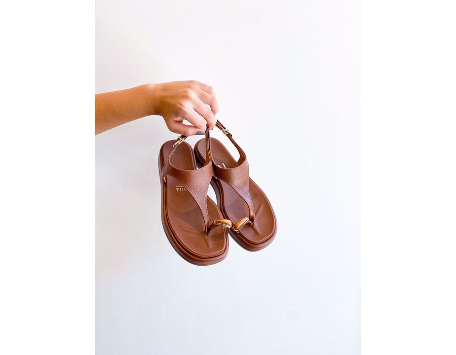 Papete Vasti MARROM - 0009040010 - Morena Brasil Shoes